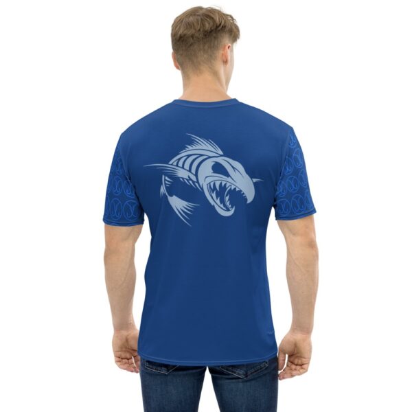 Pez Esqueleto Furioso Camiseta para hombre - Image 2
