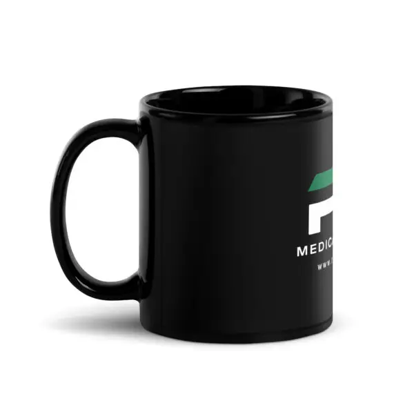 RV Medical - Taza negra brillante - Image 2