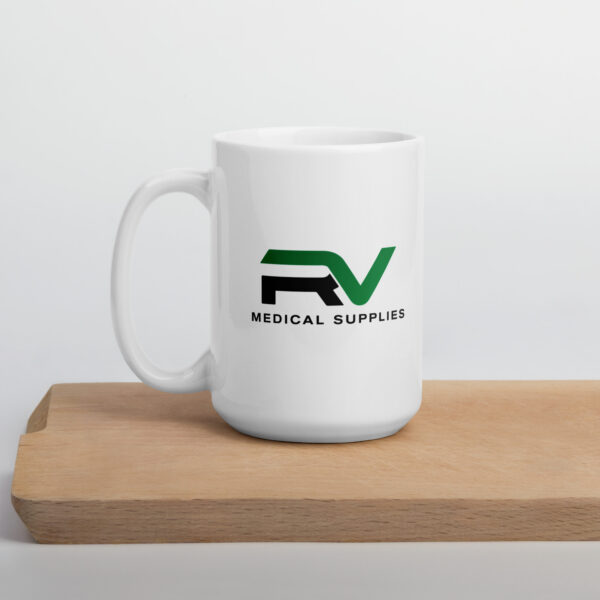 RV Medical - Taza blanca brillante - Image 7