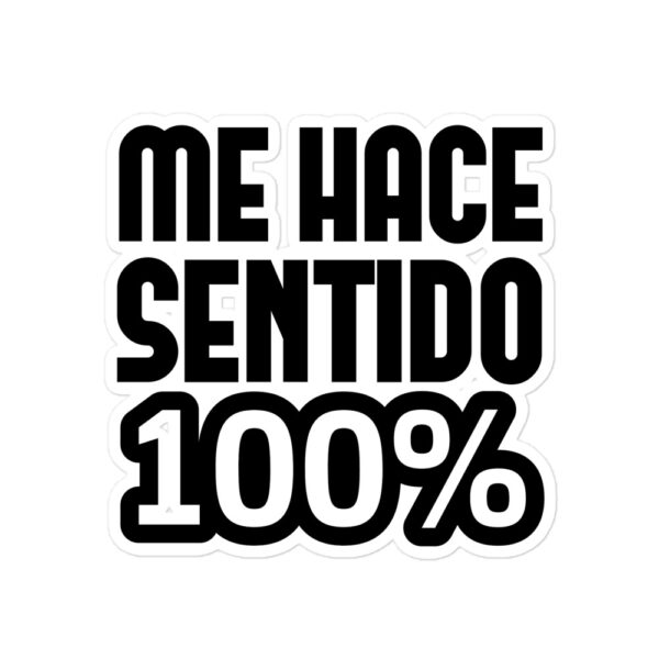 Me hace sentido 100%Pegatinas antiburbujas