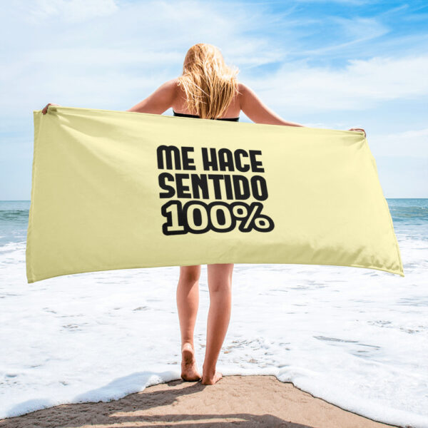 Me hace sentido 100% - Toalla - Image 2